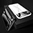 Hard Rigid Plastic Matte Finish Case Cover with Magnetic Finger Ring Stand A01 for Apple iPhone X