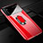 Hard Rigid Plastic Matte Finish Case Cover with Magnetic Finger Ring Stand A01 for Realme X50 Pro 5G