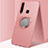 Hard Rigid Plastic Matte Finish Case Cover with Magnetic Finger Ring Stand A01 for Samsung Galaxy A9s