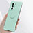 Hard Rigid Plastic Matte Finish Case Cover with Magnetic Finger Ring Stand A02 for Samsung Galaxy S22 Plus 5G