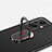 Hard Rigid Plastic Matte Finish Case Cover with Magnetic Finger Ring Stand for OnePlus Nord N20 5G