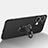 Hard Rigid Plastic Matte Finish Case Cover with Magnetic Finger Ring Stand for Oppo Reno8 Pro 5G