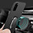 Hard Rigid Plastic Matte Finish Case Cover with Magnetic Finger Ring Stand for Samsung Galaxy S20 Lite 5G