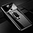 Hard Rigid Plastic Matte Finish Case Cover with Magnetic Finger Ring Stand P01 for Xiaomi Redmi Note 9