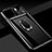 Hard Rigid Plastic Matte Finish Case Cover with Magnetic Finger Ring Stand P02 for Xiaomi Redmi Note 8 Pro