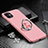 Hard Rigid Plastic Matte Finish Case Cover with Magnetic Finger Ring Stand P03 for Apple iPhone 11