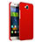 Hard Rigid Plastic Matte Finish Case for Huawei Enjoy 5 Red