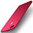 Hard Rigid Plastic Matte Finish Case for Huawei Enjoy 7 Red