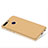 Hard Rigid Plastic Matte Finish Case for Huawei Honor V9 Gold