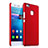 Hard Rigid Plastic Matte Finish Case for Huawei P9 Lite Red