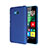 Hard Rigid Plastic Matte Finish Case for Microsoft Lumia 640 Blue