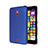 Hard Rigid Plastic Matte Finish Case for Nokia Lumia 1320 Blue