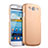 Hard Rigid Plastic Matte Finish Case for Samsung Galaxy S3 III LTE 4G Gold