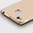 Hard Rigid Plastic Matte Finish Case for Xiaomi Redmi 3X Gold