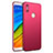 Hard Rigid Plastic Matte Finish Case for Xiaomi Redmi Note 5 Pro Red