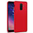 Hard Rigid Plastic Matte Finish Case M02 for Samsung Galaxy A6 Plus Red