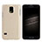 Hard Rigid Plastic Matte Finish Case M02 for Samsung Galaxy S5 G900F G903F Gold