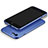 Hard Rigid Plastic Matte Finish Cover for Apple iPhone SE3 2022 Blue
