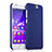 Hard Rigid Plastic Matte Finish Cover for HTC One A9 Blue