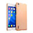 Hard Rigid Plastic Matte Finish Cover for Huawei Ascend P7 Gold