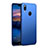 Hard Rigid Plastic Matte Finish Cover for Huawei Nova 3e Blue