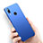 Hard Rigid Plastic Matte Finish Cover for Huawei Nova 3e Blue