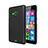 Hard Rigid Plastic Matte Finish Cover for Microsoft Lumia 535 Black