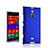 Hard Rigid Plastic Matte Finish Cover for Nokia Lumia 1520 Blue