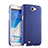 Hard Rigid Plastic Matte Finish Cover for Samsung Galaxy Note 2 N7100 N7105 Blue