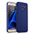 Hard Rigid Plastic Matte Finish Cover for Samsung Galaxy S7 G930F G930FD Blue
