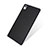 Hard Rigid Plastic Matte Finish Cover for Sony Xperia Z5 Black