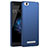 Hard Rigid Plastic Matte Finish Cover for Xiaomi Mi 4i Blue