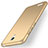 Hard Rigid Plastic Matte Finish Cover for Xiaomi Redmi Note Gold