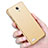 Hard Rigid Plastic Matte Finish Cover for Xiaomi Redmi Note Gold