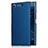 Hard Rigid Plastic Matte Finish Cover M01 for Sony Xperia XZ1 Blue