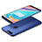 Hard Rigid Plastic Matte Finish Cover M02 for OnePlus 5T A5010 Blue