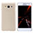 Hard Rigid Plastic Matte Finish Cover M02 for Samsung Galaxy A3 SM-300F Gold