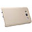 Hard Rigid Plastic Matte Finish Cover M02 for Samsung Galaxy A3 SM-300F Gold