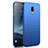 Hard Rigid Plastic Matte Finish Cover M02 for Samsung Galaxy C7 (2017) Blue