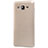 Hard Rigid Plastic Matte Finish Cover M02 for Samsung Galaxy On5 Pro Gold