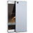 Hard Rigid Plastic Matte Finish Cover M03 for Huawei P8 Silver