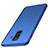 Hard Rigid Plastic Matte Finish Cover M03 for Samsung Galaxy A6 Plus Blue