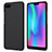 Hard Rigid Plastic Matte Finish Cover M05 for Huawei Honor 10 Black