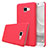 Hard Rigid Plastic Matte Finish Cover M08 for Samsung Galaxy C7 SM-C7000 Red