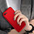 Hard Rigid Plastic Matte Finish Cover M10 for Apple iPhone 7 Red