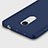 Hard Rigid Plastic Matte Finish Cover with Finger Ring Stand for Xiaomi Redmi Note 4 Blue