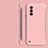 Hard Rigid Plastic Matte Finish Frameless Case Back Cover for Huawei Nova Y70 Plus Pink