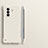 Hard Rigid Plastic Matte Finish Frameless Case Back Cover for Huawei Nova Y70 Plus White