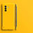 Hard Rigid Plastic Matte Finish Frameless Case Back Cover for Huawei Nova Y70 Plus Yellow