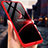 Hard Rigid Plastic Matte Finish Front and Back Case 360 Degrees for Huawei Honor 10 Lite Red